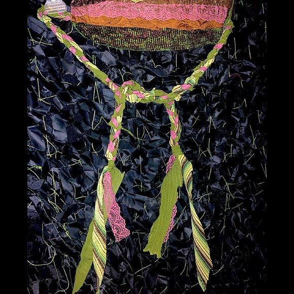 2013 OOAK Dread band Hair Accessory!! Matches dress/skirt fellow listing - Picture 6 of 8